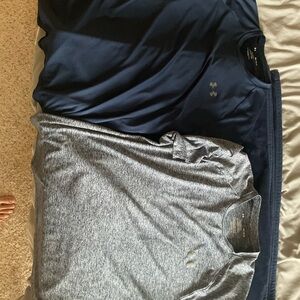 2 Mens Under Armour Shirts
